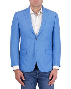 Robert Graham Tremont Lightweight Wool-Blend Blazer - Blue