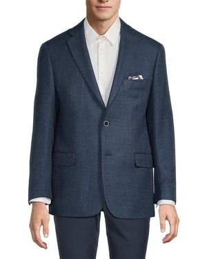 Robert Graham Fortin Wool Blend Blazer - Blue