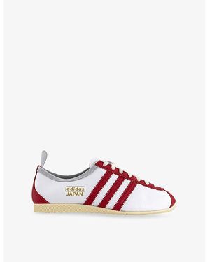 adidas Japan Leather Low-Top Sneakers - Red