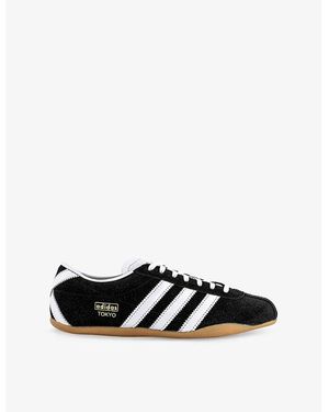 adidas Tokyo Suede Low-Top Sneakers - Black