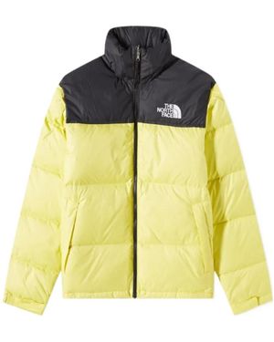 The North Face Logo Zipper Cotton Suit - Yellow