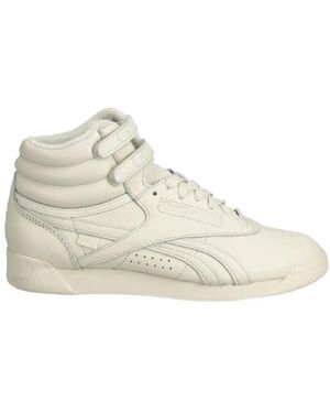 Reebok Round-Head High-Top Casual Shoes - Natural