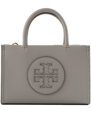 Tory Burch Ella Mini Tote Bag - Gray