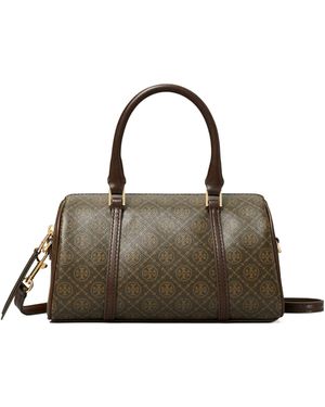 Tory Burch T Monogram Mini Handbag - Brown