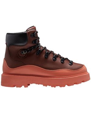 Moncler X Palm Angels Peka Trek Mountaineering Boots - Brown