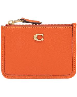 COACH Logo Clip - Orange