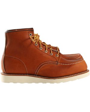 Red Wing Lacing Short Boots - Brown