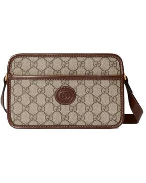 Gucci Interlocking G Mini Bag - Brown