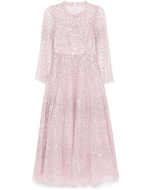 Needle & Thread Scatter Dot Gown - Pink