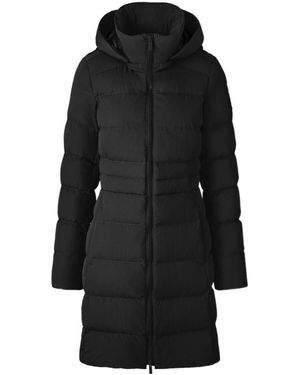 Canada Goose Aurora Hooded Parka Coat - Black