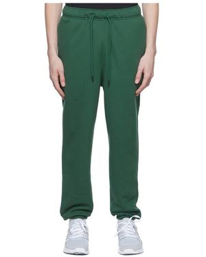 Nike Logo-Print Drawstring Track Pants - Green