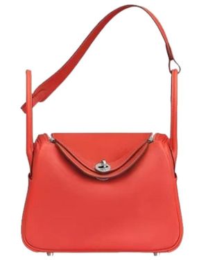 Hermès Lindy 26 Lindy Bag Shoulder Bag - Red