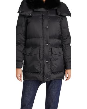 Army by Yves Salomon Down Coat - Black