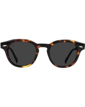 Raen Kostin S556 Round Sunglasses - Black