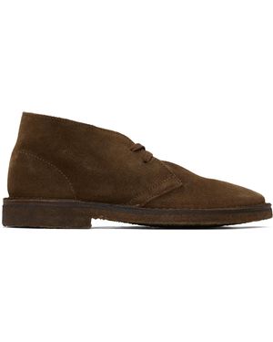 Drake's Clifford Desert Boots - Black