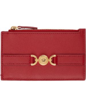 Versace Medusa '95 Card Holder - Red