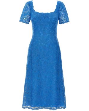 Ermanno Scervino Lace Dress - Blue