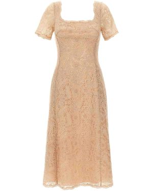 Ermanno Scervino Lace Dress - Natural