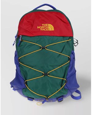 The North Face Borealis Backpack With Top Handle And Adjustable Straps - Green