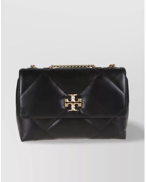 Tory Burch Small Quilted Chain Strap Shoulder Bag - Black