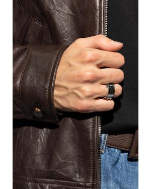 Dolce & Gabbana Brass Ring - Black