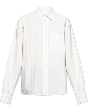 Lanvin Striped Shirt - White