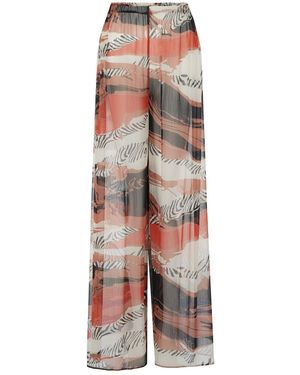 Rue Les Createurs Patterned Beach Sarong Pants - Multicolor