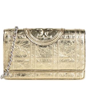 Tory Burch Cross-Body Bag Leather - Metallic