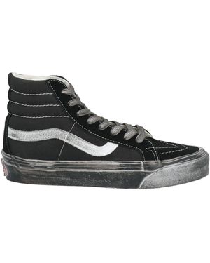 Vans Sneakers Leather, Textile Fibers - Black