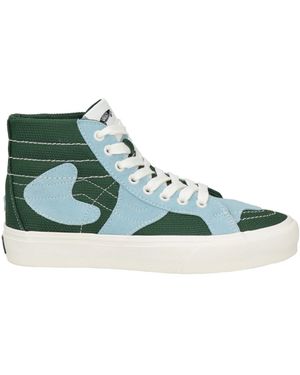 Vans Sneakers Leather, Textile Fibers - Green