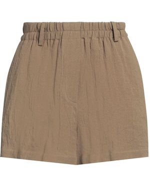 Alysi Shorts & Bermuda Shorts Lyocell, Linen - Brown