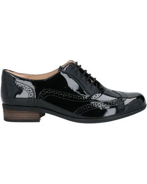 Clarks Lace-Up Shoes Leather - Black