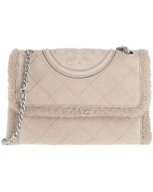 Tory Burch Cross-Body Bag Lambskin - Natural