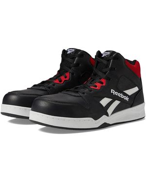 Reebok Bb4500 Work High Top Sneaker Shoes/ 7 D - Black