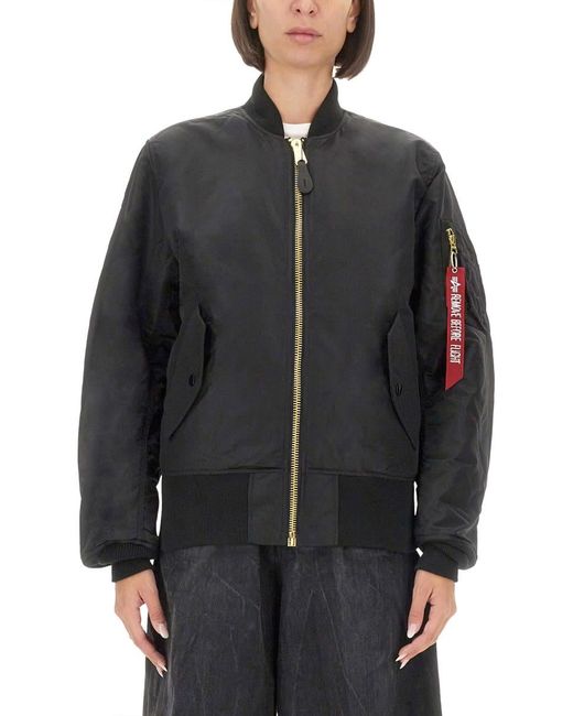 Alpha Industries Gray Ma-1 Cs Jacket for men