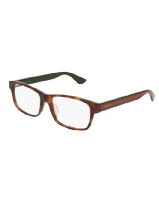 Gucci Brown Gg0006Oa013 Havana Transpar