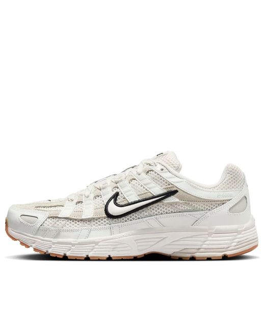 Nike White P-6000 Premium 'Summit Light Bone' for men