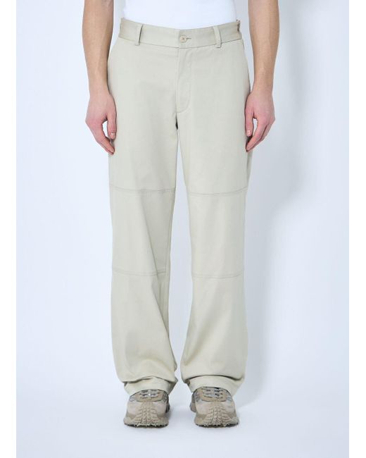 Moncler Natural Twill Pants for men