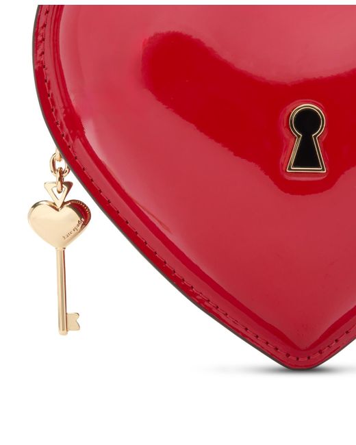 Kate Spade Red Key To My Heart Patent Wristlet