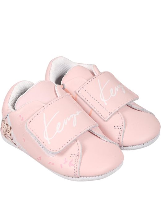 KENZO Pink Logo Casual Shoes