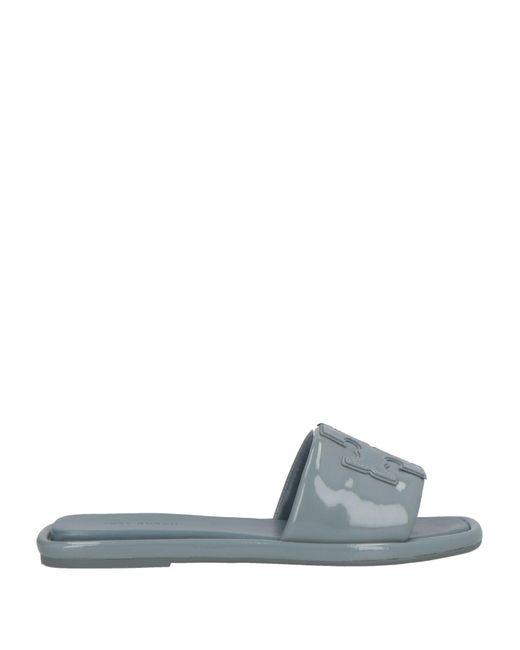 Tory Burch Gray Sandals Leather