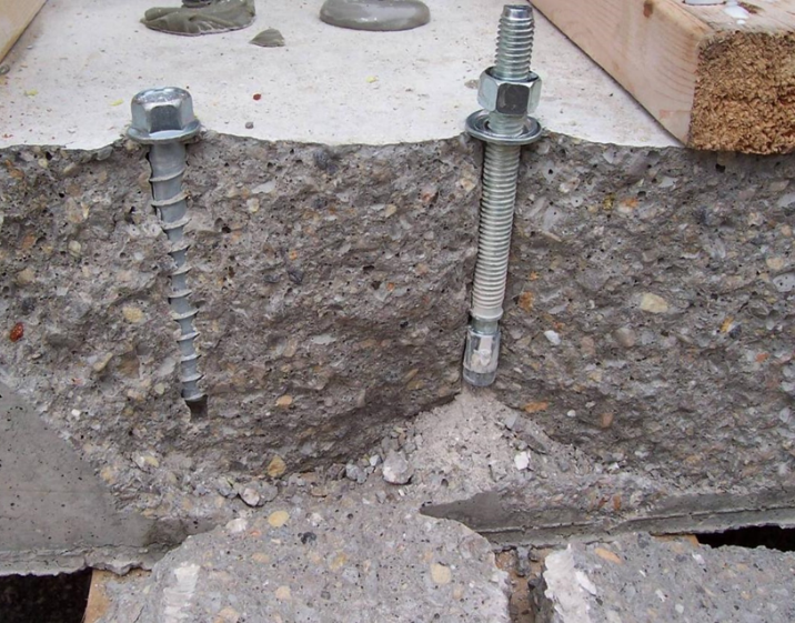 How To Install Anchor Bolts In Concrete Slab at Bertha Springer blog