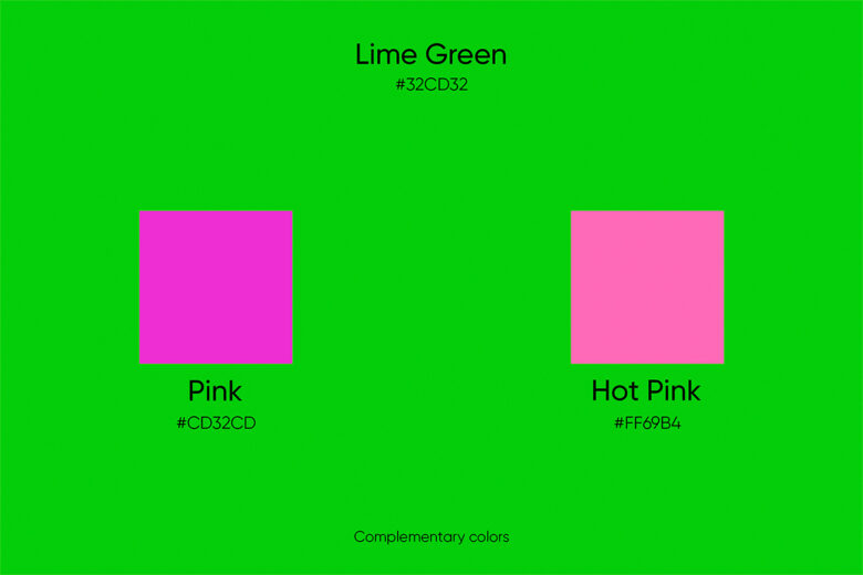 What Color Is Lime Green? Meaning, Similar Colors and How To Work With ...