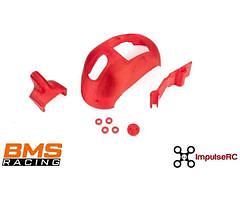 ImpulseRC BMSRacing JS-1 Race UAVs Copter TPU parts red