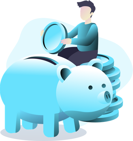 Free Savings  Illustration