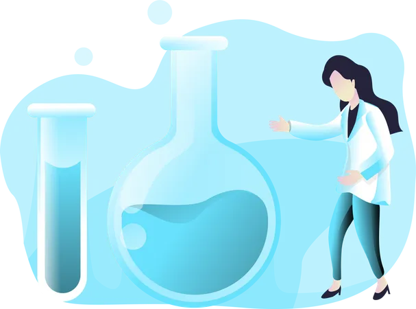 Free Scientist  Illustration