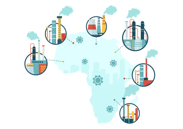 Africa Industrialization Day  Illustration