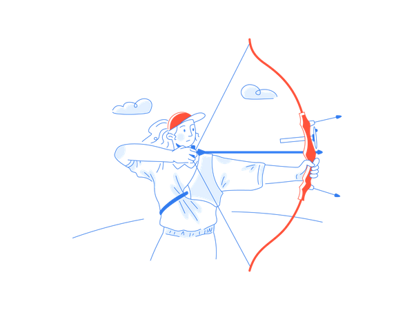 Archery  Illustration