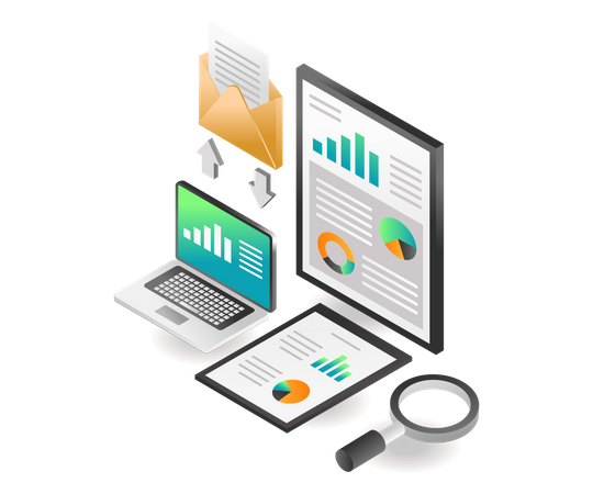 Business Analytics  Illustration