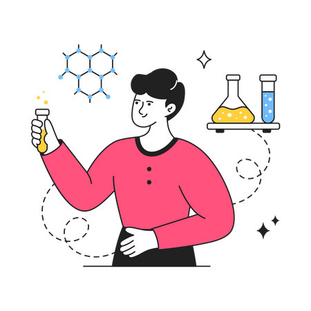 Chemist  Illustration